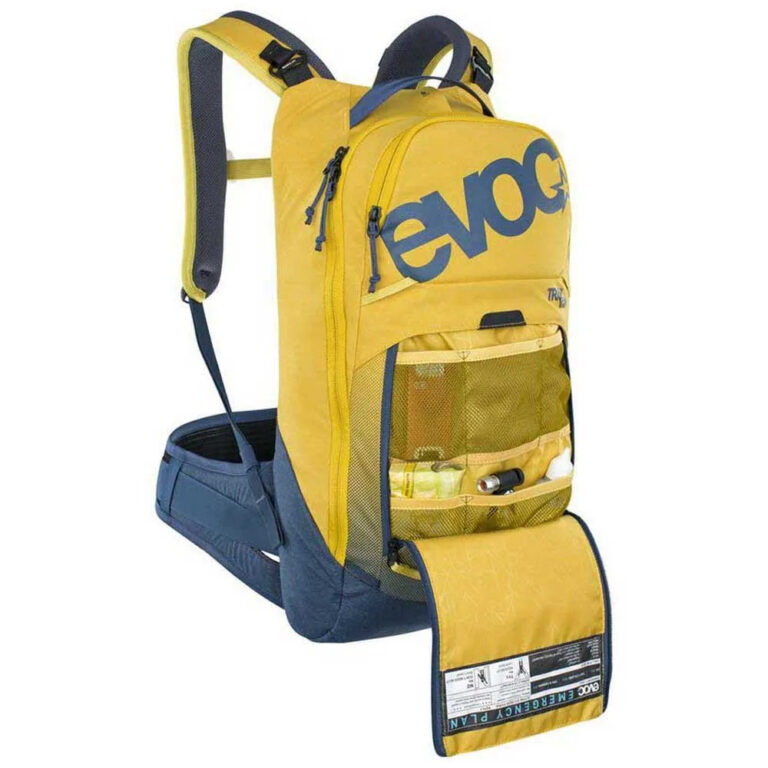 Evoc Trail Pro Protect Backpack 10L S-M Yellow / Blue - Image 8