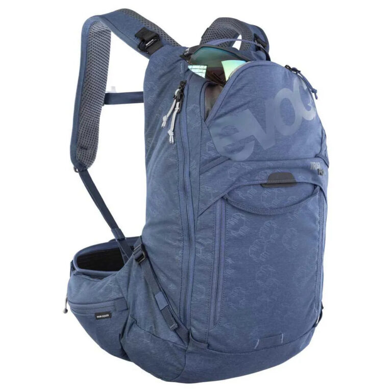 Evoc Trail Pro Protect Backpack 16L S-M Blue - L-XL Blue - Image 3