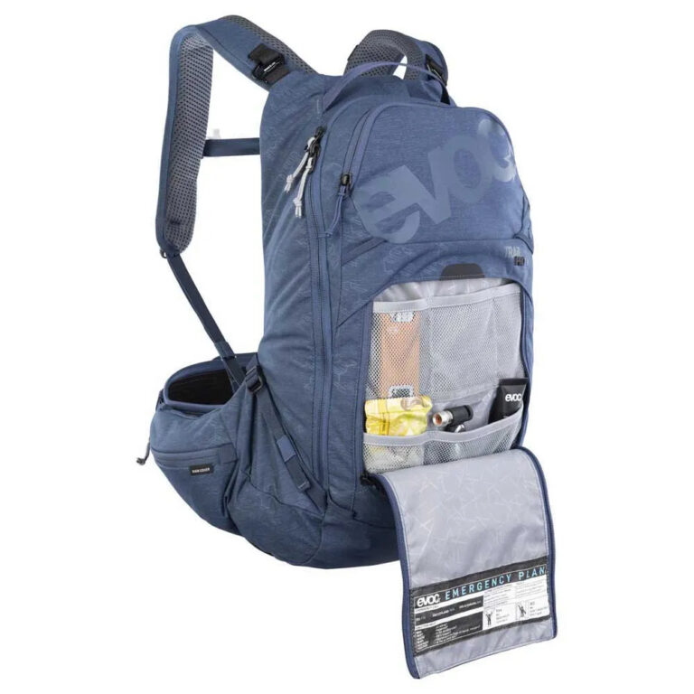 Evoc Trail Pro Protect Backpack 16L S-M Blue - L-XL Blue - Image 5