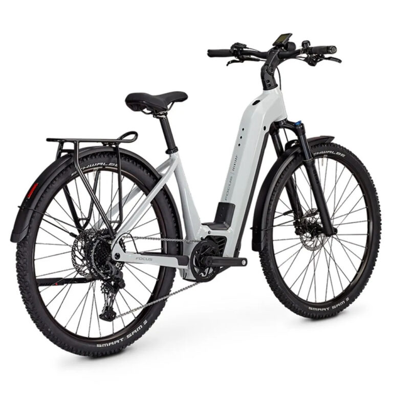 Focus Aventura&amp;sup2; 6.7 29&amp;acute;&amp;acute; Cues 2024 Electric Bike S - XL &amp; 625Wh Lightgrey Glossy - Image 3