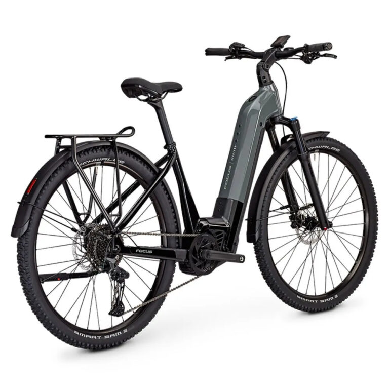 Focus Aventura&amp;sup2; 6.8 Wave 29&amp;acute;&amp;acute; Cues 2024 Electric Bike S - XL &amp; 625Wh Slategrey Glossy / Magicblack Glossy - Image 3