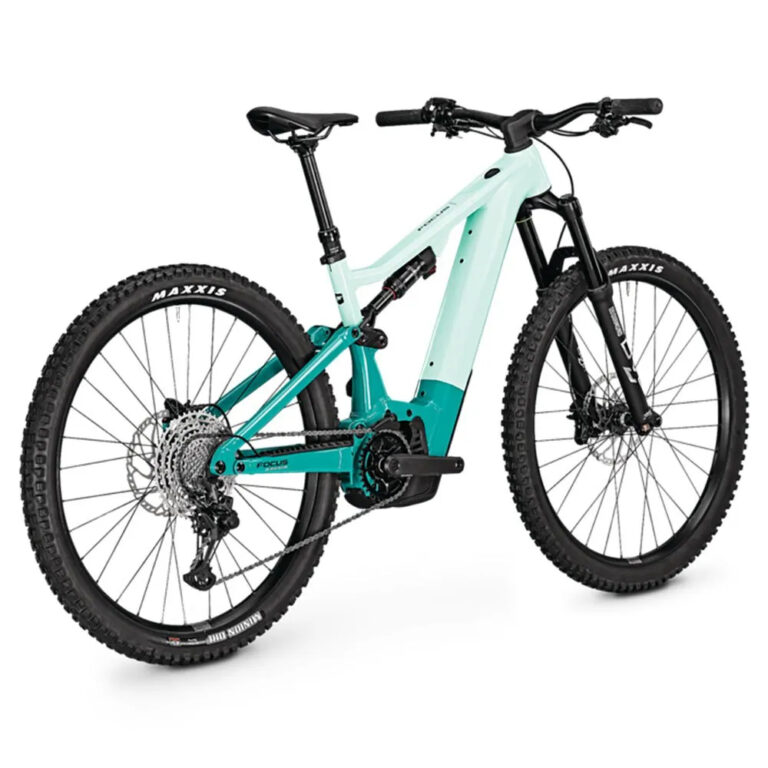 Focus Jam&amp;sup2; 6.7 29&amp;acute;&amp;acute; Deore RD-M6100 2023 MTB Electric Bike S - XL &amp; 625Wh Poolgreen Glossy / Bluegreen Glossy - Image 3