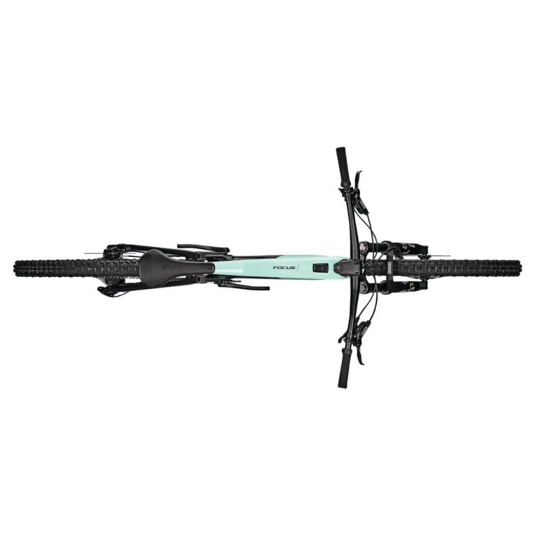 Focus Jam&amp;sup2; SL 8.7 29&amp;acute;&amp;acute; NX Eagle 2023 MTB Electric Bike S - XL &amp; 625Wh Poolgreen Glossy / Carbon Raw Glossy - Image 4