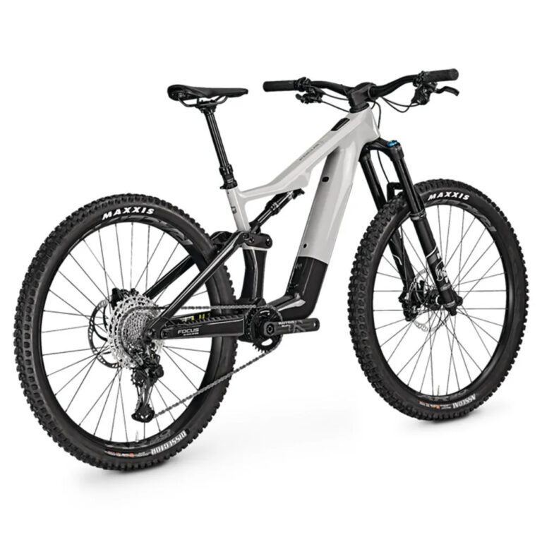 Focus Jam&amp;sup2; SL 8.8 29&amp;acute;&amp;acute; Deore XT M8100 2023 MTB Electric Bike S - XL &amp; 625Wh Lightgrey Glossy / Carbon Raw Glossy - Image 3