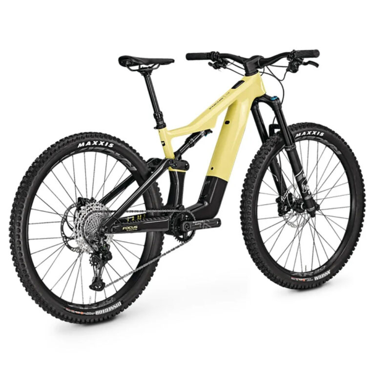 Focus Jam&amp;sup2; SL 8.8 29&amp;acute;&amp;acute; Deore XT M8100 2023 MTB Electric Bike S - XL &amp; 625Wh Limeyellow Glossy / Carbon Raw Glossy - Image 3