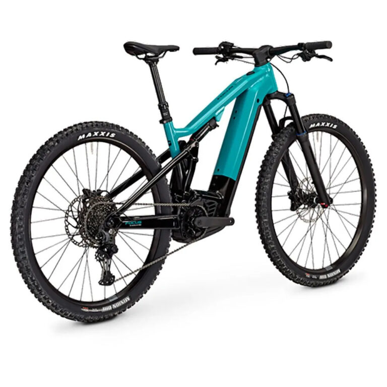 Focus Thron&amp;sup2; 6.7 29&amp;acute;&amp;acute; Cues 2024 MTB Electric Bike S - XL &amp; 625Wh Bluegreen Glossy / Magicblack Glossy - Image 3