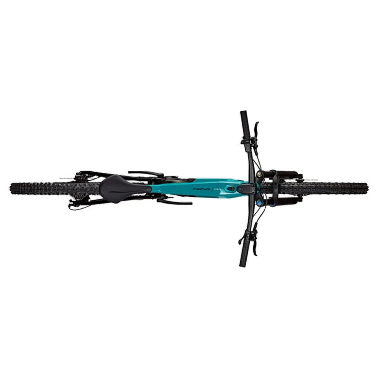 Focus Thron&amp;sup2; 6.7 29&amp;acute;&amp;acute; Cues 2024 MTB Electric Bike S - XL &amp; 625Wh Bluegreen Glossy / Magicblack Glossy - Image 4