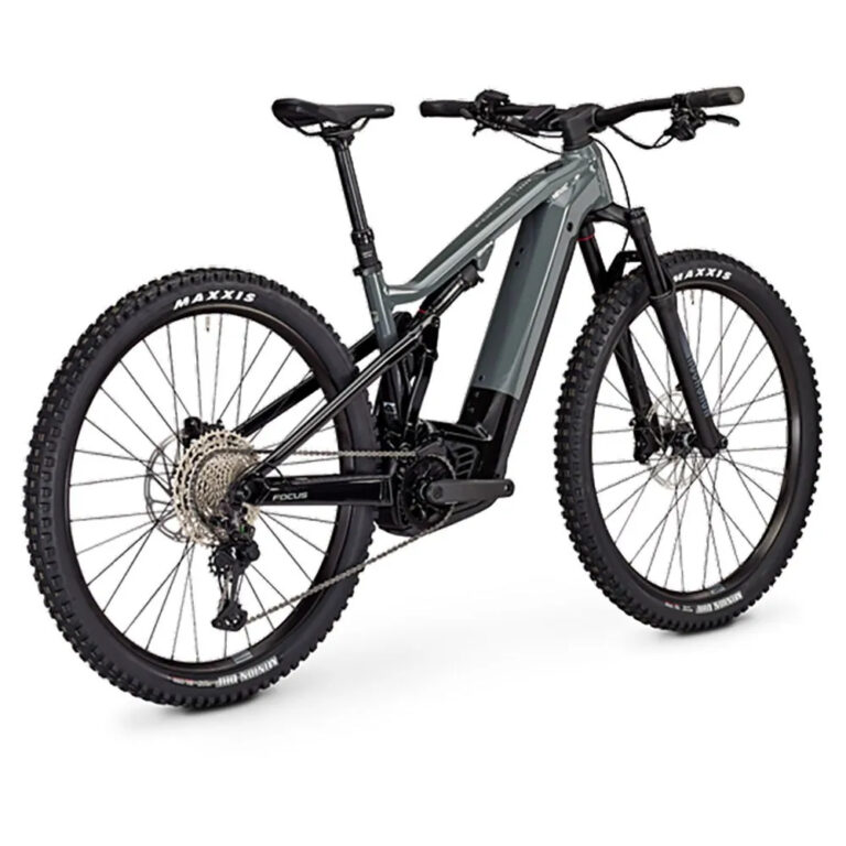 Focus Thron&amp;sup2; 6.8 29&amp;acute;&amp;acute; Deore XT M8100 2024 MTB Electric Bike S - XL &amp; 625Wh Slategrey Glossy / Magicblack Glossy - Image 3