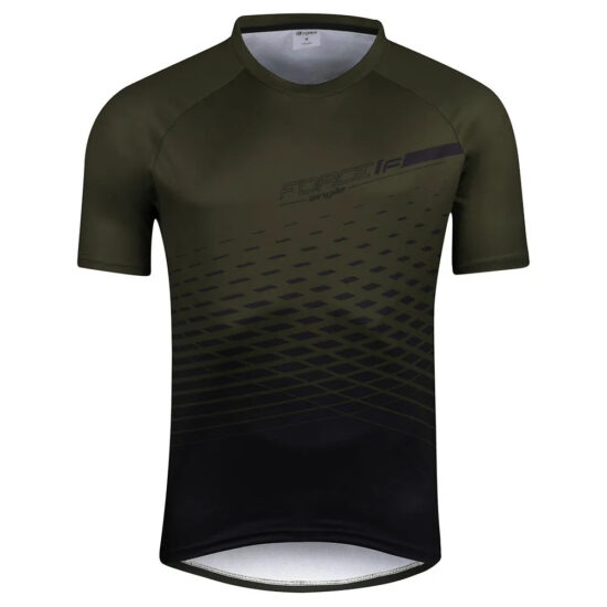 Force Angle Short Sleeve Enduro Jersey M Army - XL Army