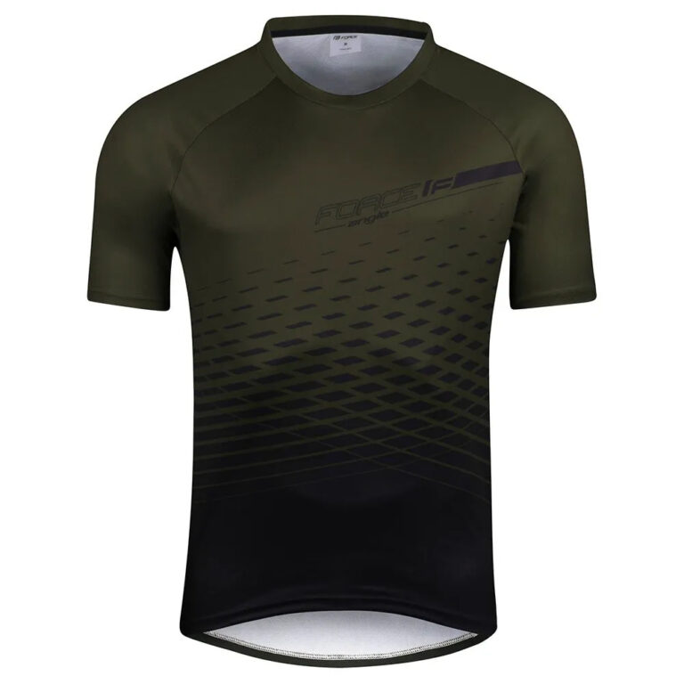 Force Angle Short Sleeve Enduro Jersey M Army - XL Army