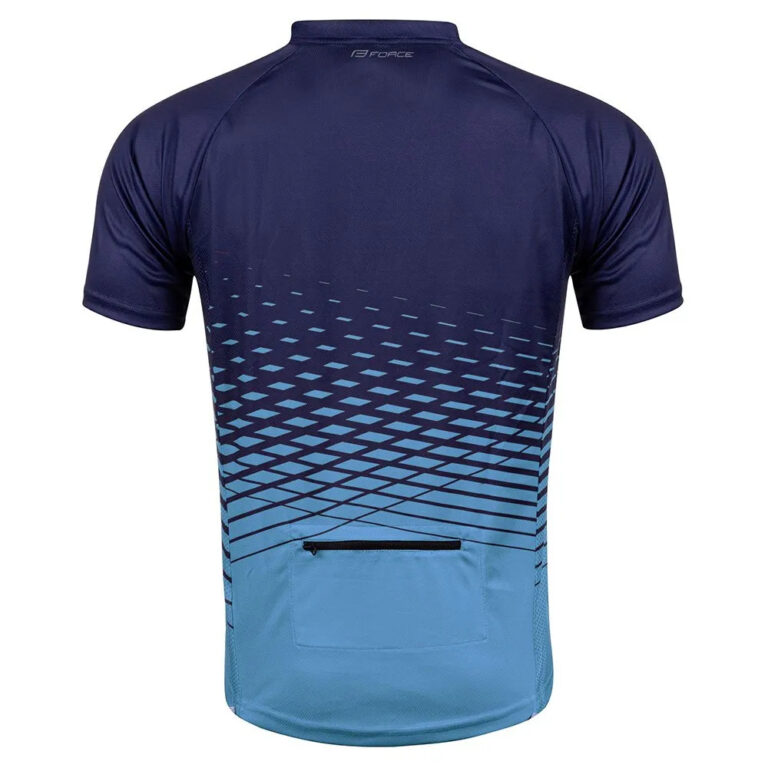 Force Angle Short Sleeve Enduro Jersey M Blue - L Blue - Image 2