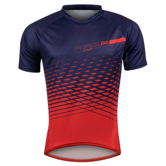 Force Angle Short Sleeve Enduro Jersey M Red / Blue - XL Red / Blue