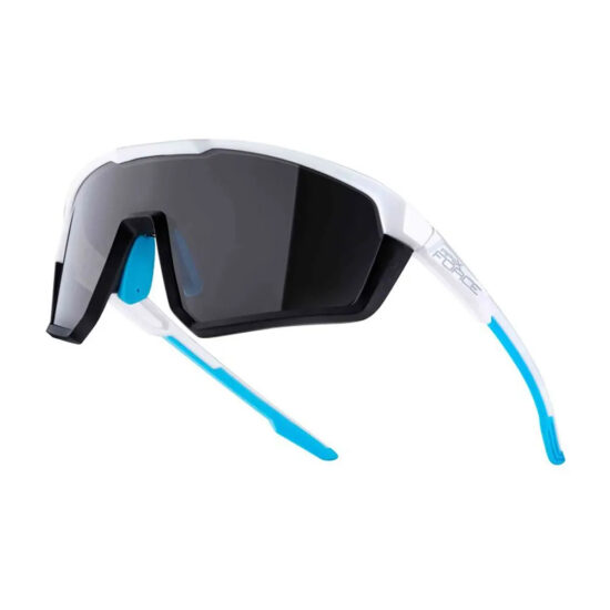 Force Apex Sunglasses Black/CAT3 White / Blue