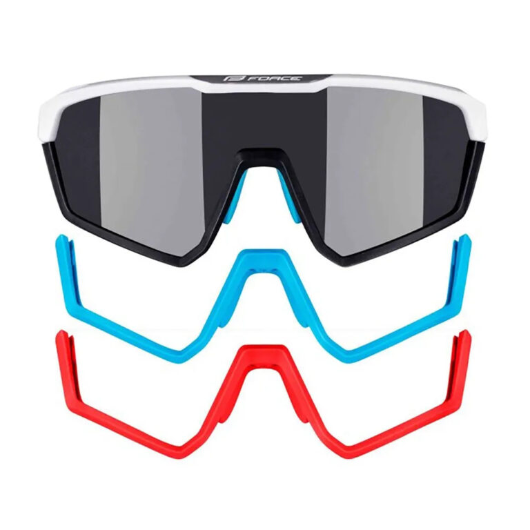 Force Apex Sunglasses Black/CAT3 White / Blue - Image 3