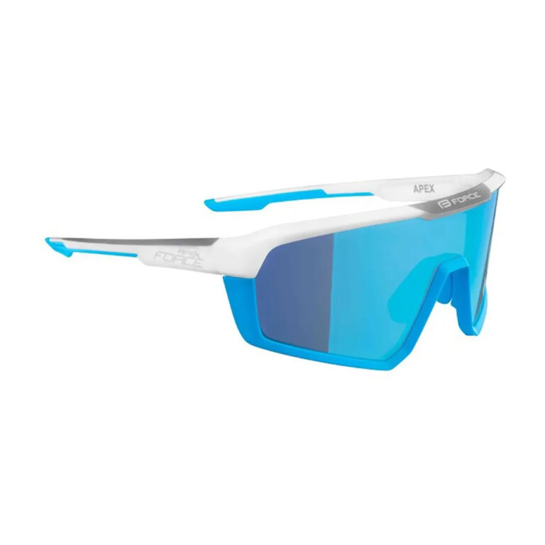 Force Apex Sunglasses Mirror Blue/CAT3 White / Blue / Grey - Image 2