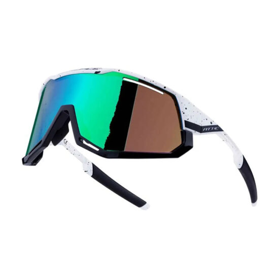 Force Attic Sunglasses Green/CAT3 White / Black