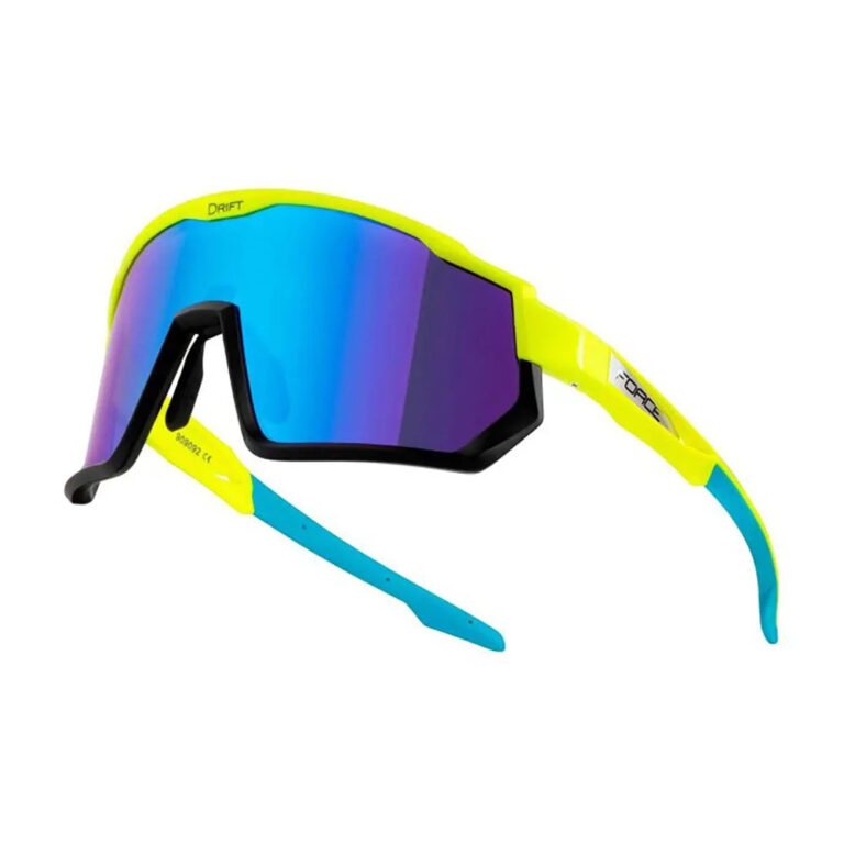 Force Drift Sunglasses Blue/CAT3 Yellow Fluo / Black