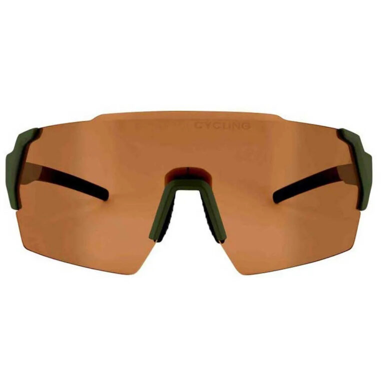 Force Electra Sunglasses Crystal Brown/CAT3 Green - Image 3