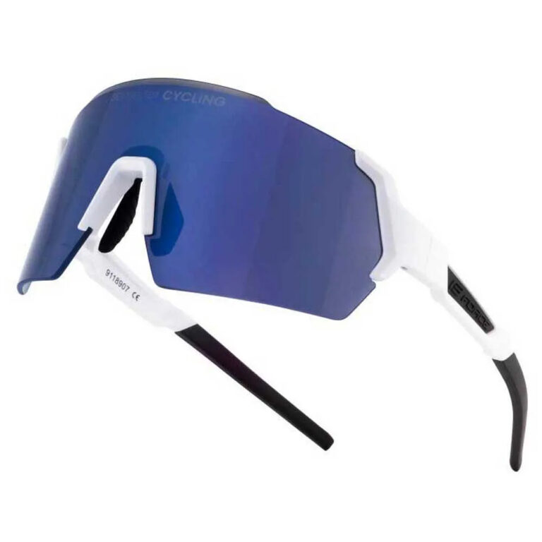 Force Electra Sunglasses Blue Mirror/CAT3 White - Crystal Brown/CAT3 White