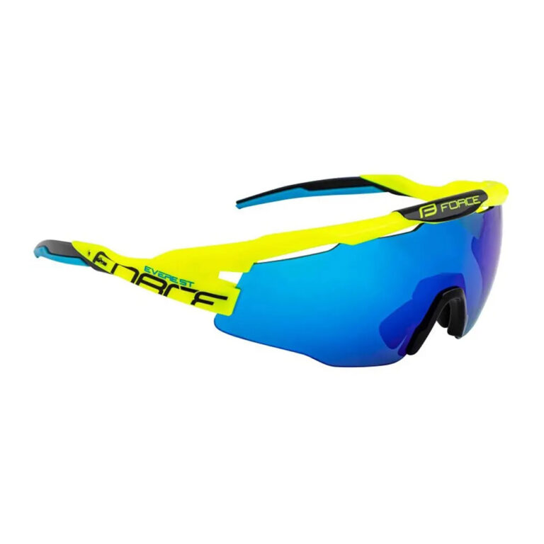 Force Everest Sunglasses Blue/CAT3 Fluo Yellow