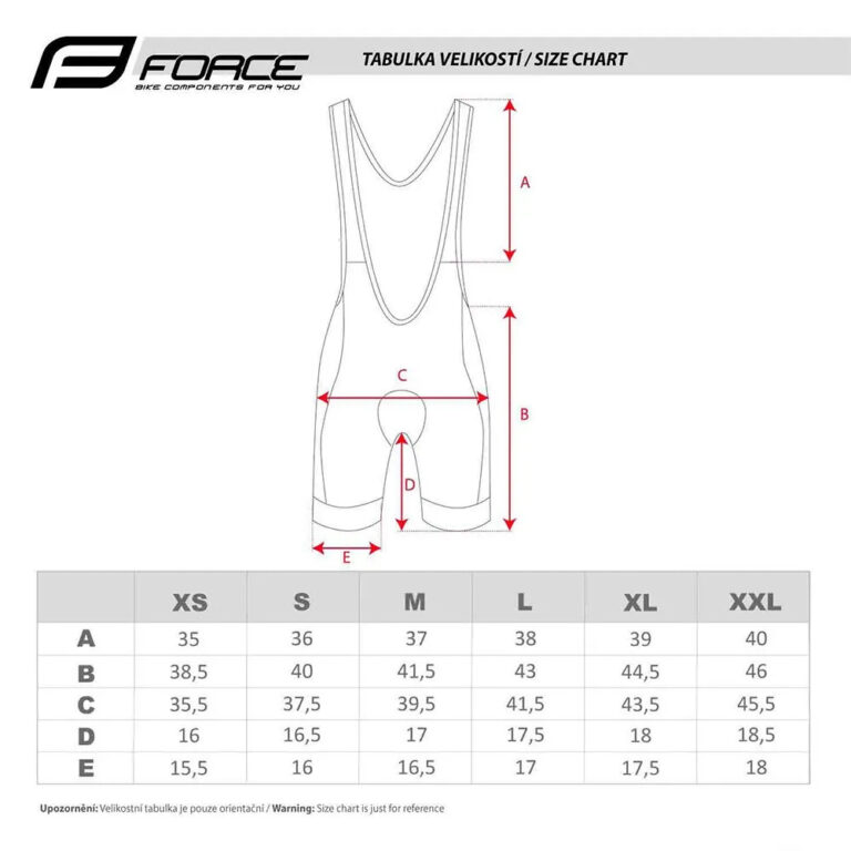 Force Fame Bib Shorts XS Black / Grey - XL Black / Grey - Image 4