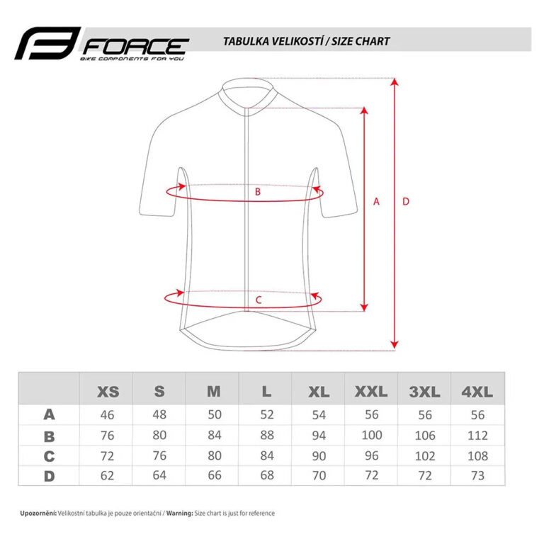 Force Fasion Short Sleeve Jersey S Black / Grey - 2XL Black / Grey - Image 4