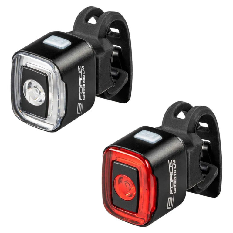 Force Flea USB Light Set 200 / 70 Lumens Black - Image 3