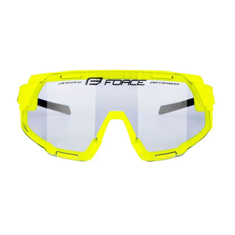 Force Grip Photochromic Sunglasses Clear/CAT1-3 Fluo Yellow - Image 4