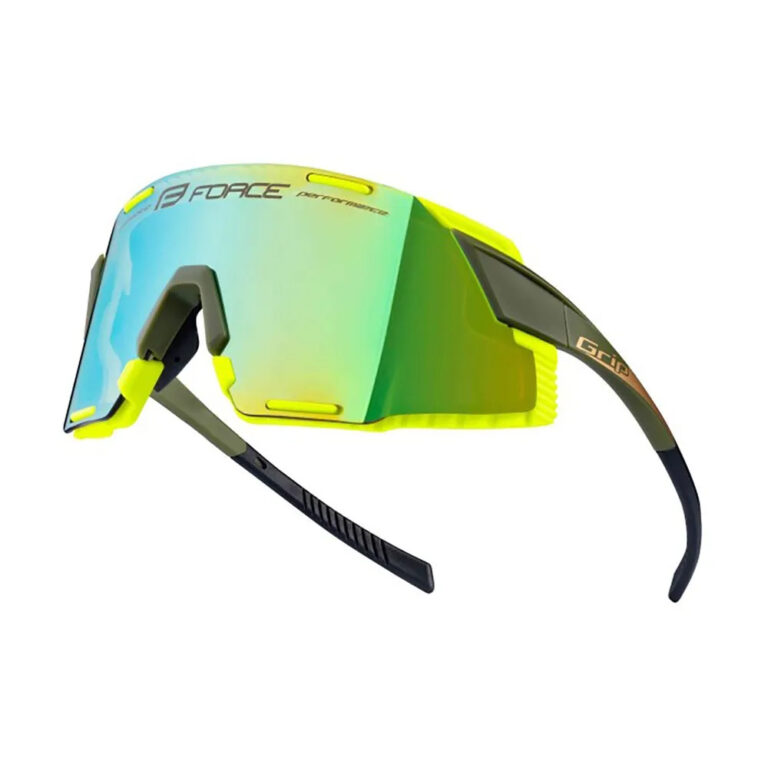 Force Grip Sunglasses Gold/CAT3 Army / Gold - Image 3