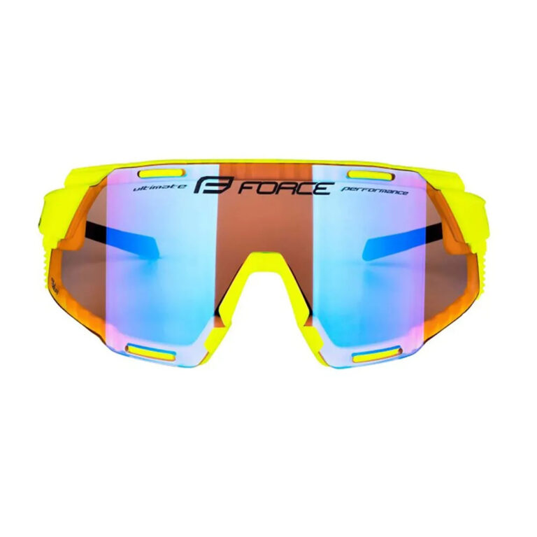 Force Grip Sunglasses Purple/CAT2 Fluo Yellow - Image 4