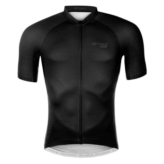 Force Pure Short Sleeve Jersey S Black - 2XL Black