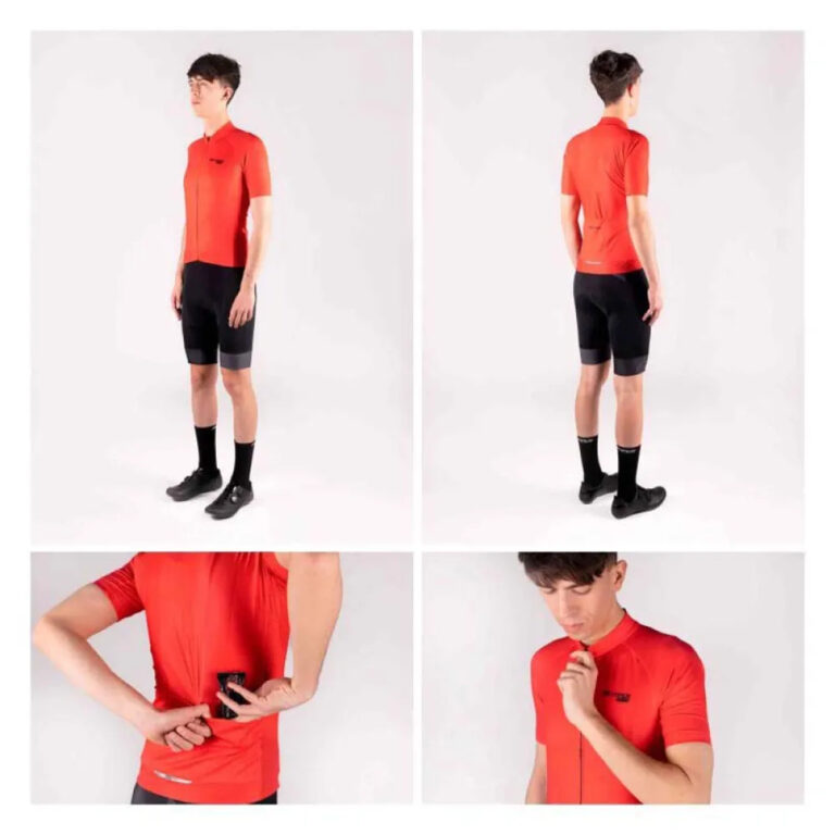 Force Pure Short Sleeve Jersey M Red - XL Red - Image 3