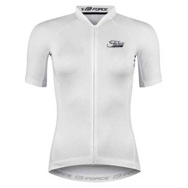 Force Pure Short Sleeve Jersey M White - XL White