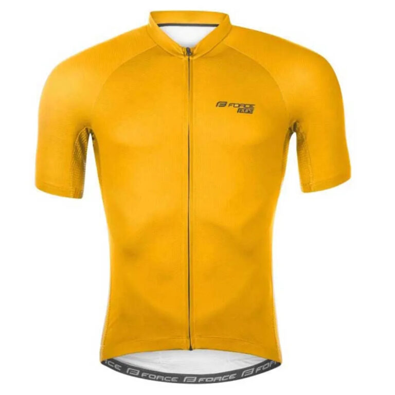 Force Pure Short Sleeve Jersey S Mostard - 2XL Mostard