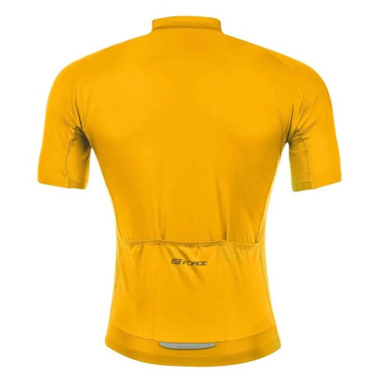 Force Pure Short Sleeve Jersey S Mostard - 2XL Mostard - Image 2