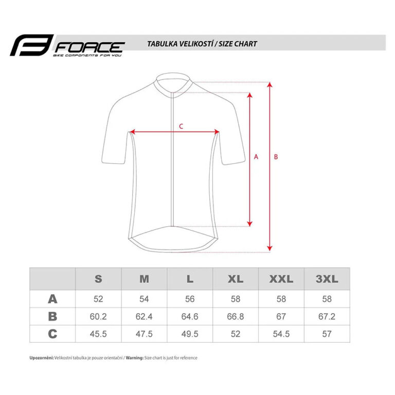 Force Pure Short Sleeve Jersey S Blue - XL Blue - Image 6