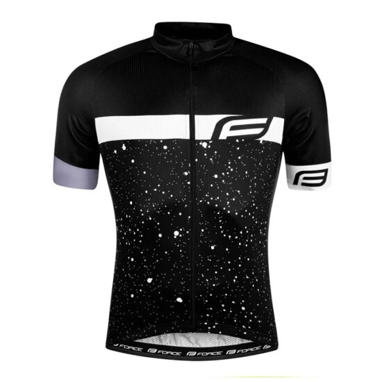 Force Spray Short Sleeve Jersey M Black / White - XL Black / White