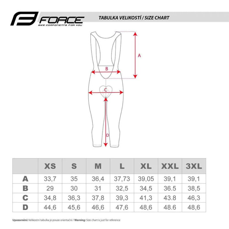 Force Story 3/4 Bib Tights S Black - XL Black - Image 4