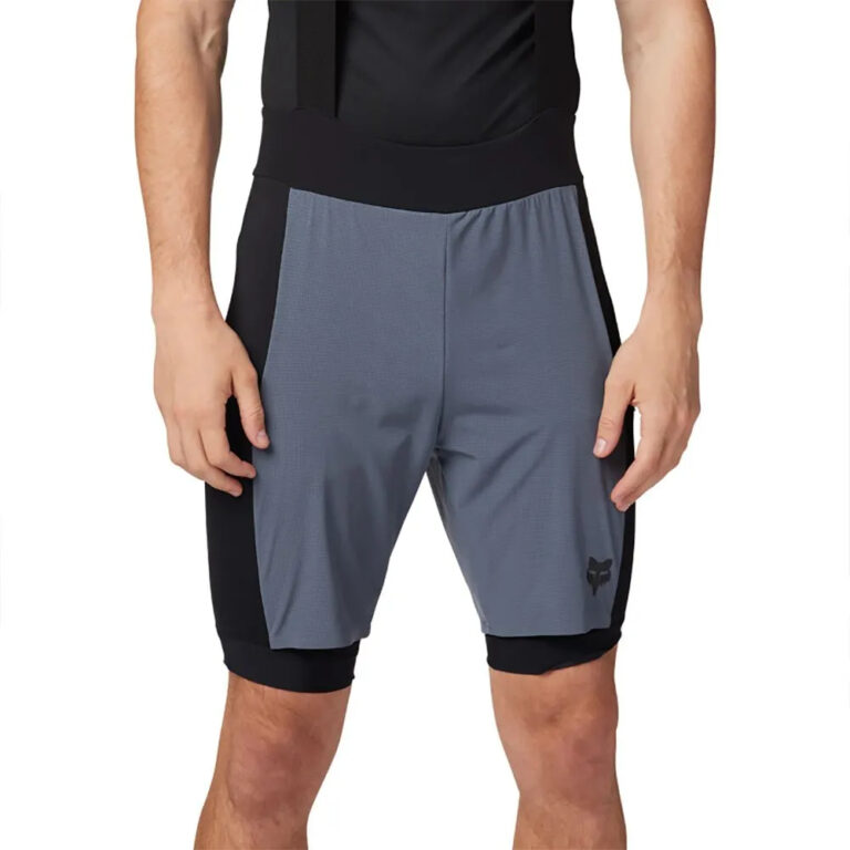 Fox racing Fox Racing Flexair Ascent Bib Shorts S Graphite - L Graphite - Image 3