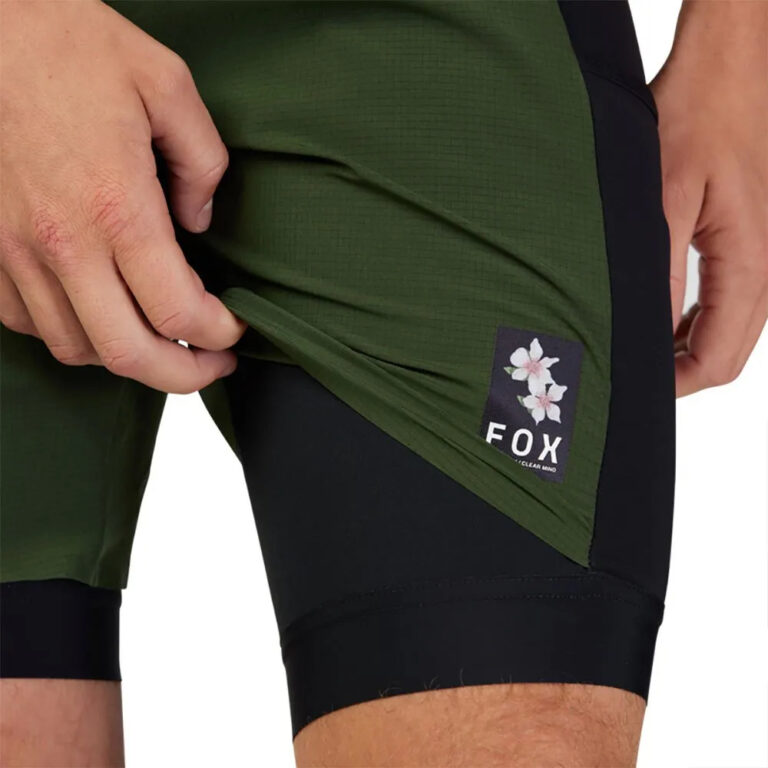 Fox racing Fox Racing Flexair Ascent Dogwood Bib Shorts S Dark Sage - M Dark Sage - Image 6