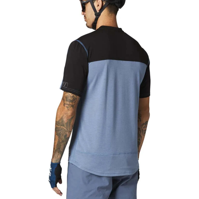 Fox racing Fox Racing Ranger Drirelease&amp;reg; Henley Short Sleeve T-shirt S Matte Blue - Image 4