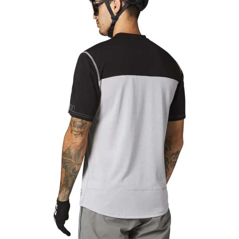 Fox racing Fox Racing Ranger Drirelease&amp;reg; Henley Short Sleeve T-shirt S Steel Gray - Image 4