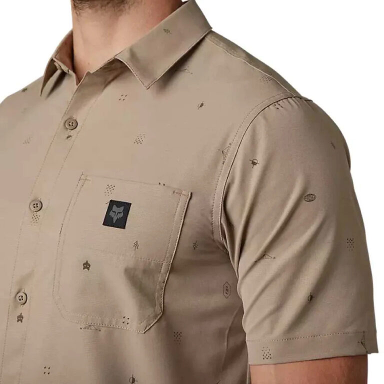 Fox racing Fox Racing Ranger Short Sleeve Shirt S Mocha Brown - 2XL Mocha Brown - Image 4