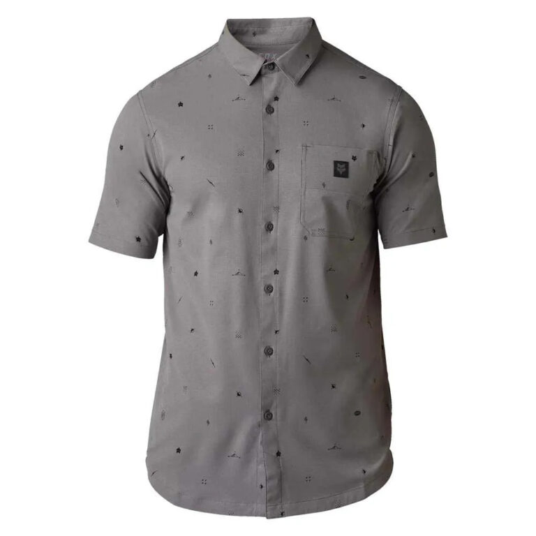 Fox racing Fox Racing Ranger Short Sleeve Shirt S Pewter Grey - 2XL Pewter Grey - Image 3