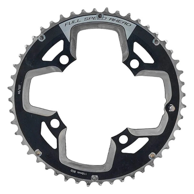 FSA Gossamer Super ABS 110 BCD Chainring 52t Black / Silver