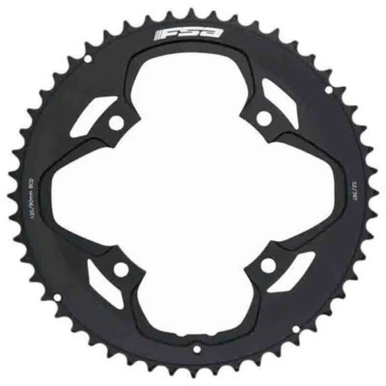 FSA Omega Pro 120 BCD Chainring 46/30t Black - 46/36t Black