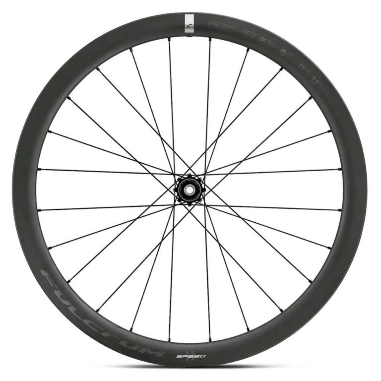 Fulcrum Speed 42 DB 2WF Carbon 28&amp;acute;&amp;acute; Disc Tubeless Road Wheel Set 12 x 100 / 12 x 142 mm &amp;  Campagnolo Black - Sram XDR Black