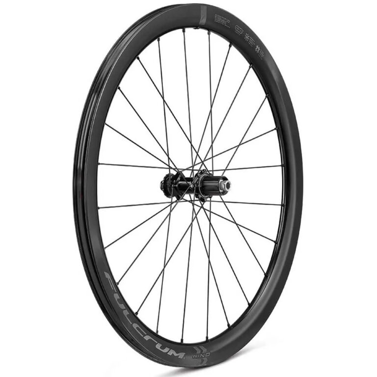 Fulcrum Wind 42 DB Disc Tubeless Road Wheel Set 12 x 100 / 12 x 142 mm &amp;  Sram XDR Black - Campagnolo Black - Image 3