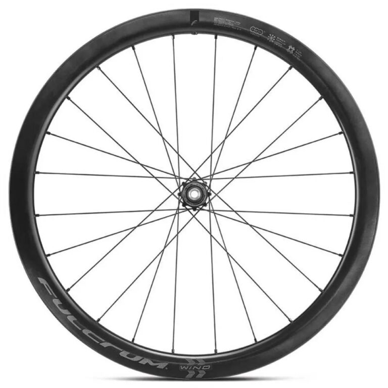 Fulcrum Wind 42 DB Disc Tubeless Road Wheel Set 12 x 100 / 12 x 142 mm &amp;  Sram XDR Black - Campagnolo Black - Image 4