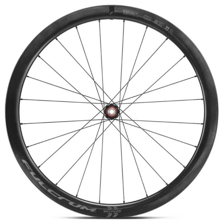 Fulcrum Wind 42 DB Disc Tubeless Road Wheel Set 12 x 100 / 12 x 142 mm &amp;  Sram XDR Black - Campagnolo Black - Image 5